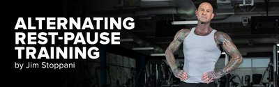  Alternating Rest-Pause Training by Jim Stoppani wide header image 