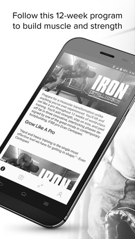 Iron Intelligence mobile app