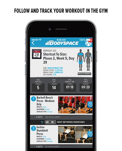 BodySpace app