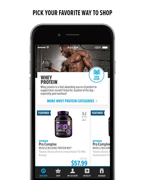 Bodybuilding.com Store app