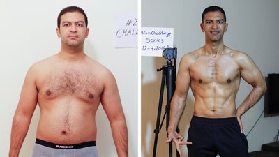 Mostafa Yousri Lost 75 Pounds and 18 Percent Body Fat