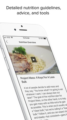 Project Mass mobile app
